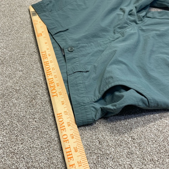 Mountain warehouse womens convertible hiking pants sz 16 blue /green lightweight - Picture 10 of 12